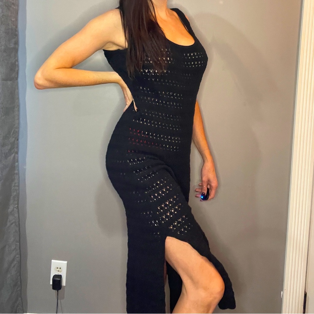 Old Navy Black Beach Coverup